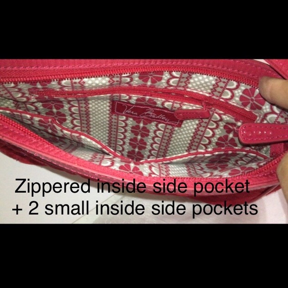 *SOLD* NWOT Vera Bradley Red Quilted & Patent Purse - Picture 6 of 11